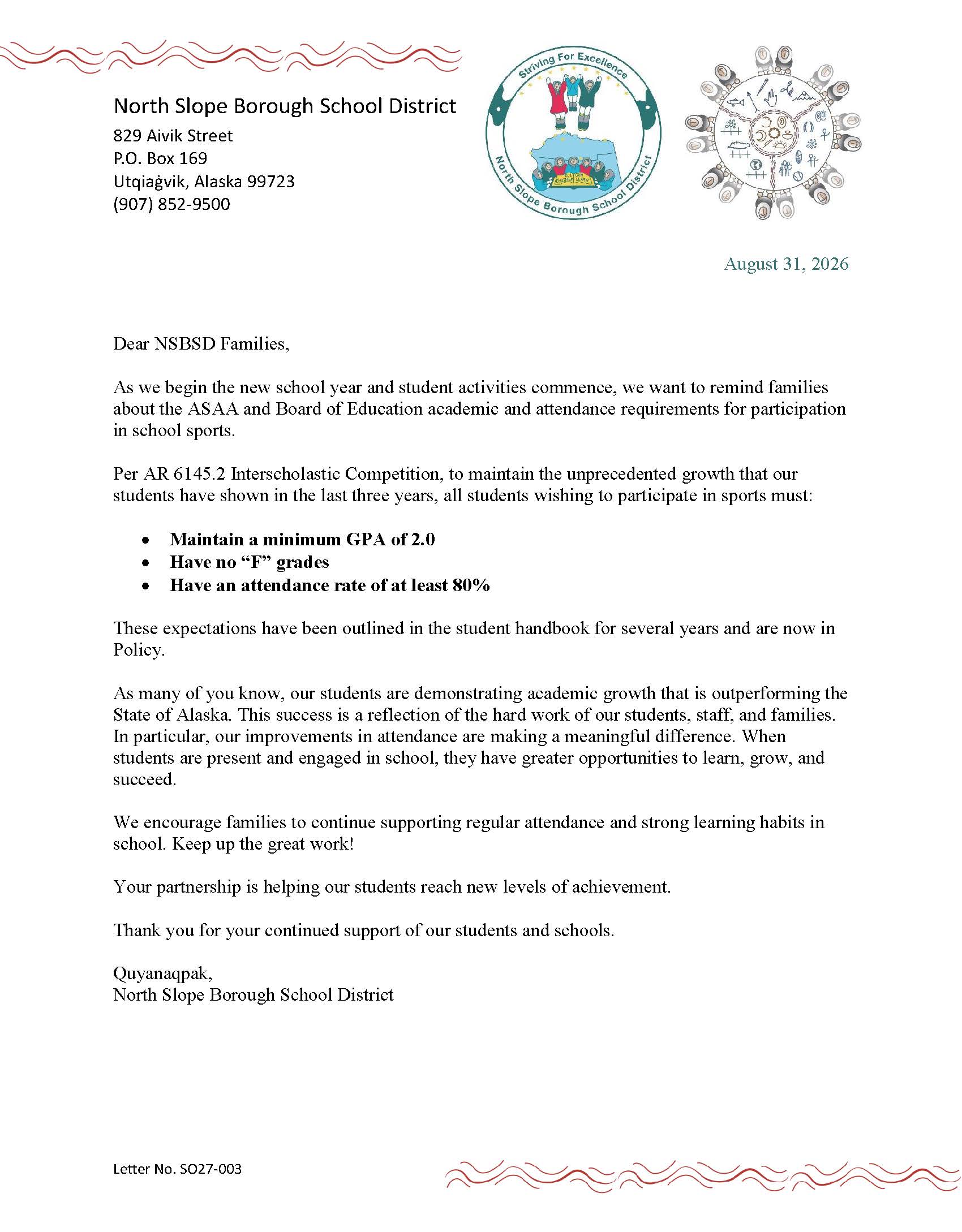 Letter